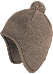 maximo Детска зимна шапка (beanie) Maximo Kids' Mini Inkbeanie with Pom-pom Beanie - Brown Melange - размер 45-47 cm (904-5098-0111)