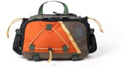 Topo Designs Чанта за кръст Topo designs Mountain Hydro Hip Pack Hip bag - Woodland / Terracotta - размер 4 l (510-5454-0811)