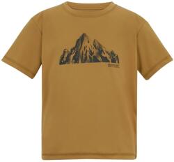 Regatta Детска спортна тениска Regatta Kid's Alvarado Sport shirt - Wood Brown - размер 7-8 Years (704-6358-0913)