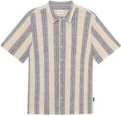DEDICATED Мъжка риза с копчета Dedicated Shirt Brantevik Shirt - Floral Stripe Blue - размер XL (033-1904-0414)