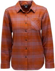 Black Diamond Дамска риза с копчета Black Diamond Women's Project Flannel Shirt - Dark Mauve / Clay (133-0925-0712)