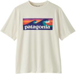 Patagonia Детска плажна тениска от ликра Patagonia Kid's Cap SW T-Shirt Sport shirt - Boardshort Logo: White - размер XS (704-4466-0711)