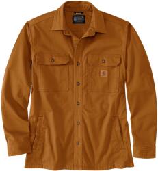 Carhartt Мъжка риза с копчета Carhartt Newcastle Shirt Jac Shirt - Carhartt Brown - размер M (033-3213-0112)