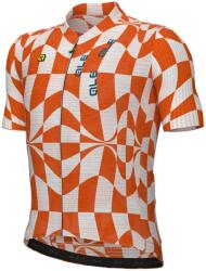 Alé Фланелка с къс ръкав за колоездене Alé PR-E Multiverso 2.0 S/S Jersey Cycling jersey - Lobster Orange - размер XXL (056-3946-0117)