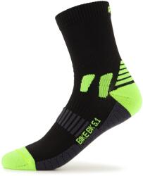 P. A. C P. A. C. Дамски чорапи за колоездене P. A. C. Women's BK 5.1 Bike Extreme Cycling socks - Black - размер 38-41 (EU) (207-0847-0111)