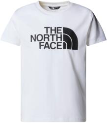 The North Face Детска тениска The North Face Kid's Teen Easy S/S Tee T-shirt - White - размер XL (704-5982-0315)