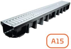  КАНАЛ max drain basic А15 1000х131х98мм МЕТАЛНА РЕШЕТКА (dm01738)