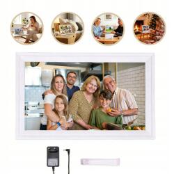  Digitális képkeret Képkeret 15.6 hüvelykes Érintőképernyő 32GB Wifi Ajándék (RAMKA CYFROWA NA ZDJĘCIA)