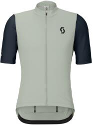 Scott Фланелка с къс ръкав за колоездене Scott Jersey Endurance S/S Cycling jersey - Spray Grey / Dark Blue - размер XXL (056-4069-0215)