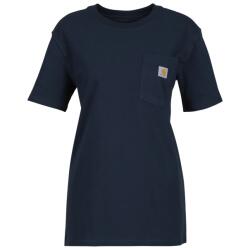 Carhartt Дамска тениска Carhartt Women's Loose Fit Heavyweight S/S Pocket Cotton T-shirt - Navy (116-6642-0214)