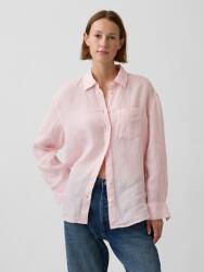 GAP Лнена oversize риза GAP GAP | Rozov | ЖЕНИ | XXS