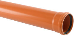 Pestan Teava PVC pentru scurgere canalizare exterioara, cu inel, multistrat, (10410311)