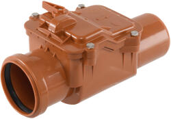 Pestan Clapeta PVC sens unic, cu inel, D 110 mm (10202502)