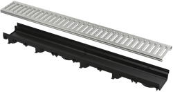 Alca Rigola plastic Alca AVZ112-R102, exterioara, pentru scurgere apa pluv (AVZ112-R102)