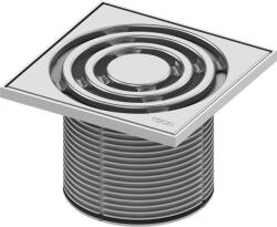 Tece Inaltator cu grila Tece drainpoint S din plastic, 150 x150 mm, 366000 (3660003)