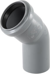 Pestan Cot PP HTPP, pentru scurgere, D 50 mm, 45 grade (10200602)