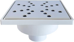 Crimel Sifon pardoseala, 150 x 150 mm, PP + inox, iesire verticala D 50 mm (6426249000290)