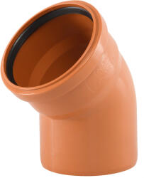 Teraplast Cot PVC cu inel, D 315 mm, 45 grade (FVE0056)