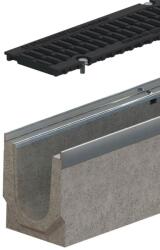 Standartpark Kit rigola Standartpark FB Drive D400 dimensiuni 1000x160x210 culoare negru