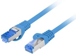 Lanberg Patch cord Cat. 6A S/FTP LSZH CCA, lungime 15 m, AWG 26, bl (PCF6A-10CC-1500-B)