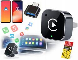  Carplay 2in1 Vezeték Nélküli Adapter Lengyel Usb Type-c Android iOS Illat (MicroCarplay Android Auto Adapter WiFi BT 5)