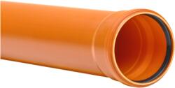 TehnoWorld Teava PVC-U KG multistrat cu mufa si garnitura SN2 D 160*3.2mm L= 3.0 m (TSN2160/3)
