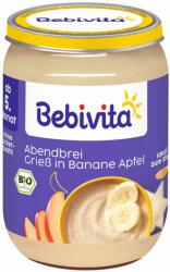 Bebivita Млечна каша Bebivita Лека нощ - Грис с банан и ябълка, 190 g, вид 2 (14603-01) - baby