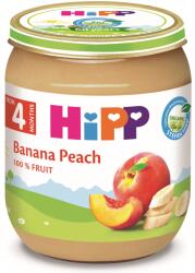 Hipp Био плодово пюре Hipp - Праскова и банан, 125 g (4396) - baby