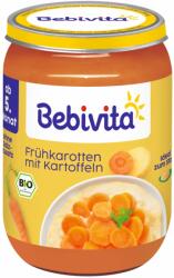 Bebivita Био ястие Bebivita - Бейби моркови с картофи, 190 g (12600) - baby