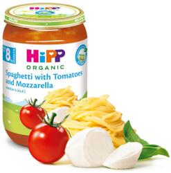 Hipp Био ястие Hipp - Спагети с домати и моцарела, 220 g (6400) - baby