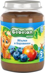 Bebelan Плодово пюре Bebelan Puree - Ябълки и боровинки, 190 g (3822) - baby