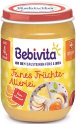 Bebivita Плодово пюре Bebivita - Фини разнообразни плодове, 190 g (1004) - baby
