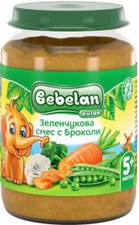 Bebelan Зеленчуково пюре Bebelan Puree - Зеленчукова смес с броколи, 190 g (7189) - baby
