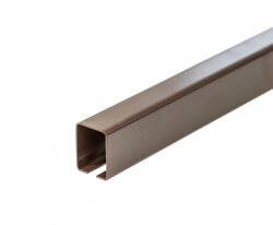 Covernit Traverse de oțel pentru șipci de gard WPC RAL 8017 maro 40 x 30 x 3000 mm (HK2026052701)