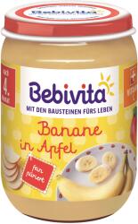 Bebivita Пюре от банан и ябълка Bebivita - 190 g (1001) - baby