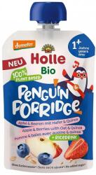 Holle Био пюре Holle - Пауч с ябълка, горски плодове, овесени ядки и киноа, 110 g (BB210702) - baby