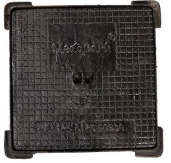 Meda Capac + rama fonta patrat 33x33x35 clasa b 125 (FCB30)