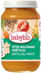 Babybio Био меню Babybio - Вегетарианска паста с моркови, леща и домати, 8м+, 200 g (3288130510607) - baby
