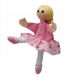 MU Brno Balerina kézibáb 32 cm, többszínű, 26262B