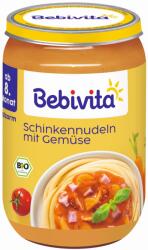 Bebivita Био ястие Bebivita - Паста с шунка и зеленчуци, 220 g (15607-01) - baby