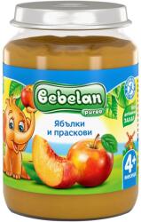 Bebelan Плодово пюре Bebelan Puree - Ябълки и праскови, 190 g (4218) - baby