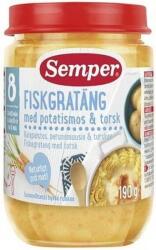 Semper Ястие Semper - Треска на фурна, 190 g (9560) - baby