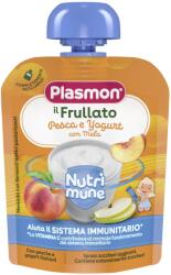 PLASMON Плодова закуска Plasmon - Нутримюн, праскова и йогурт, 85 g (8875) - baby