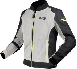 LS2 Airy Jachetă Moto de Vară pentru Bărbați Gri/Galben 64110S1112 (64110S1112)