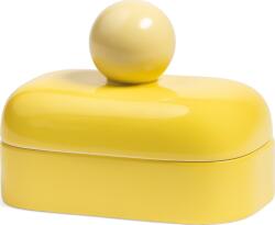 &K Amsterdam Recipient pentru depozitare Orb 8, 5 x 10, 5 cm, galben (1506-03)