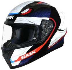 SMK Helmets Casca moto full-face SMK STELLAR SPORT White Red Blue (fd5478g)