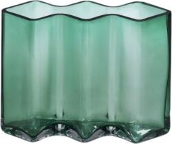 Born in Sweden Vază Row 3 joasă transparentă verde (7340432-3)