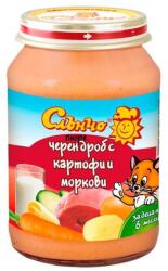 Слънчо Месно-зеленчуково пюре Слънчо - Черен дроб с картофи и моркови, 190 g (2514) - baby