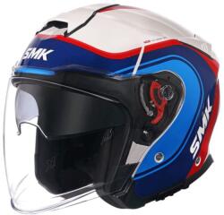 SMK Helmets Casca moto open face SMK GTJ alb albastru rosu (d48354-1416-7559-9944-7116)