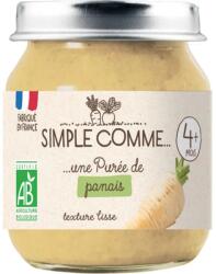 Simple Comme Био зеленчуково пюре Simple Comme - Пащърнак, 4 м+, 125 g (3288131900025) - baby